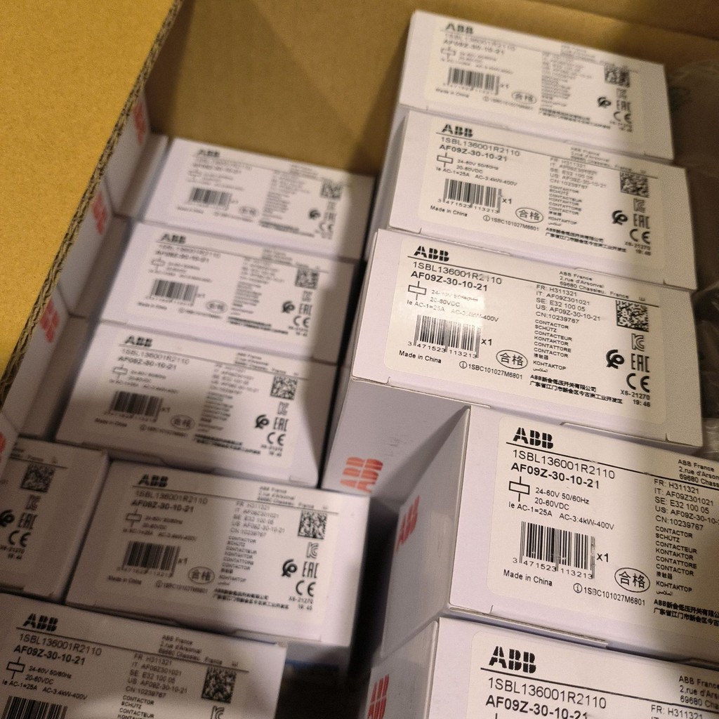 ABB Contactor AF09Z-30-10-21 * 24-60VAC/20-60VDC ของแท้10239767