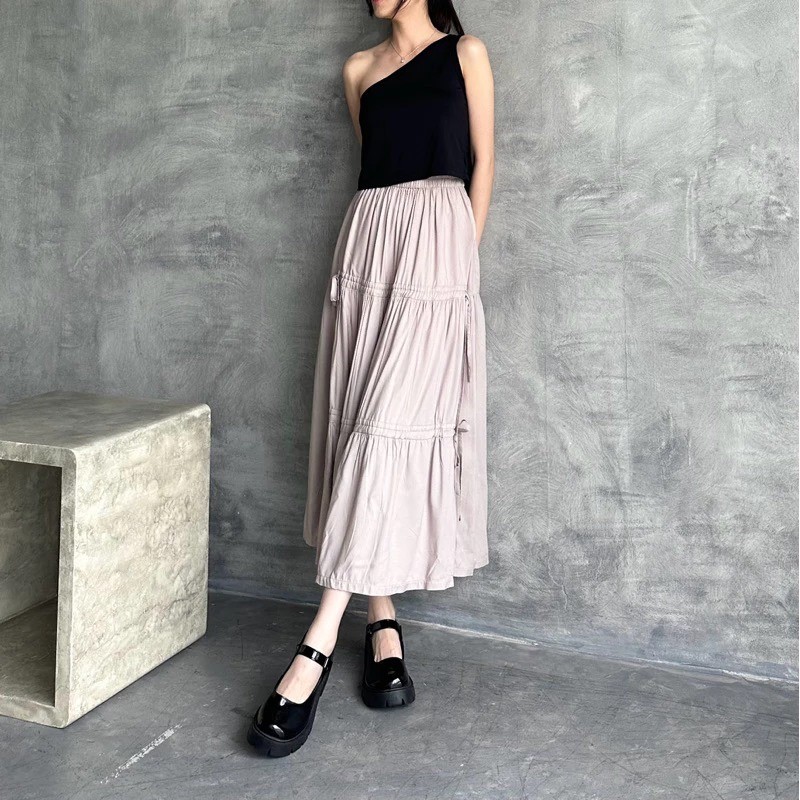 กระโปรง JASMINE Coquette / กระโปรงริบบิ้นสตรี / กระโปรง Coquette