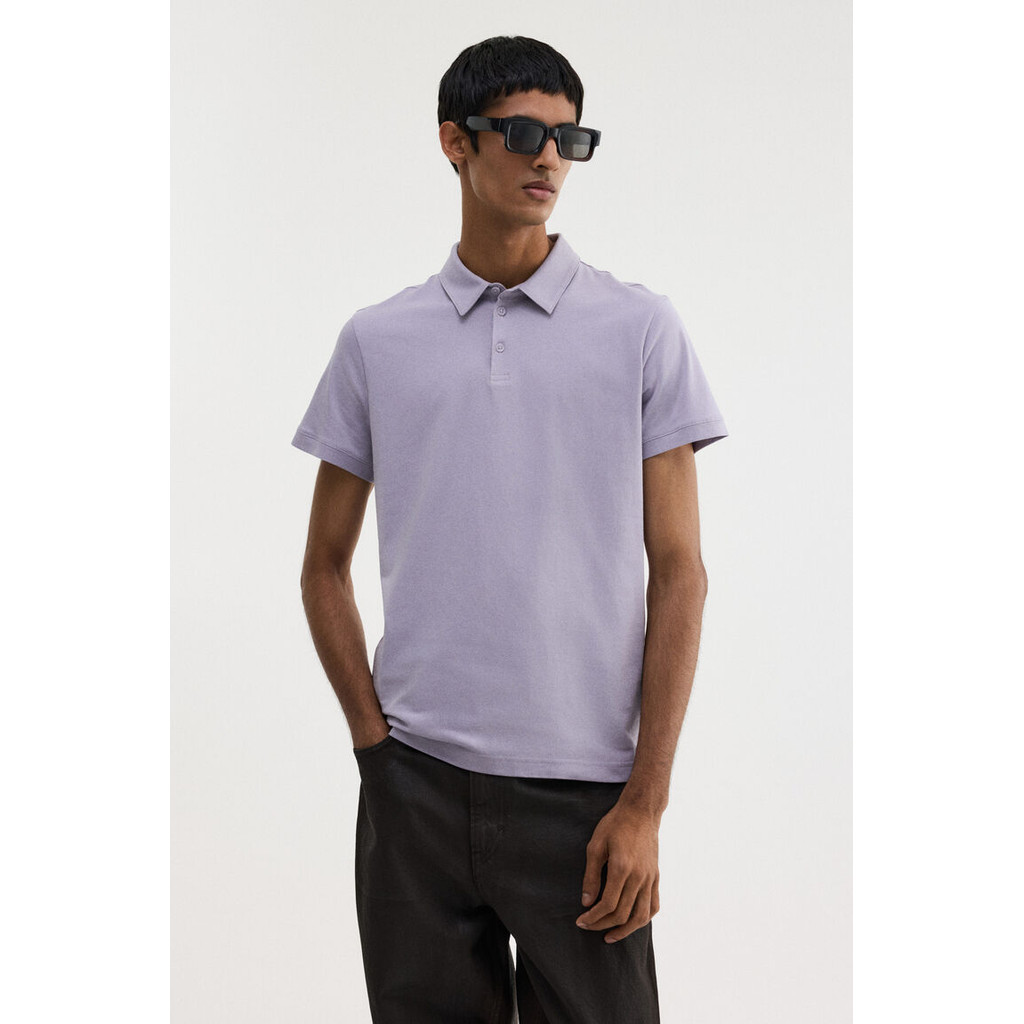 H&M(เอชแอนด์เอ็ม) เสื้อโปโลแบบฟิตแน่น ผู้ชาย 0956343_23