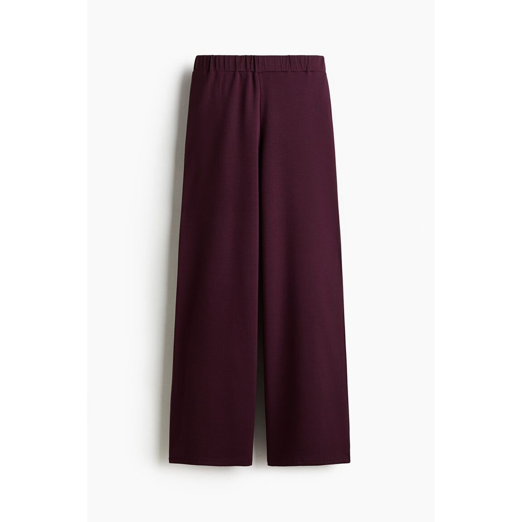 H&M(เอชแอนด์เอ็ม) กางเกงทรงกว้างแบบสวม Women Wide pull-on trousers 1296063_2