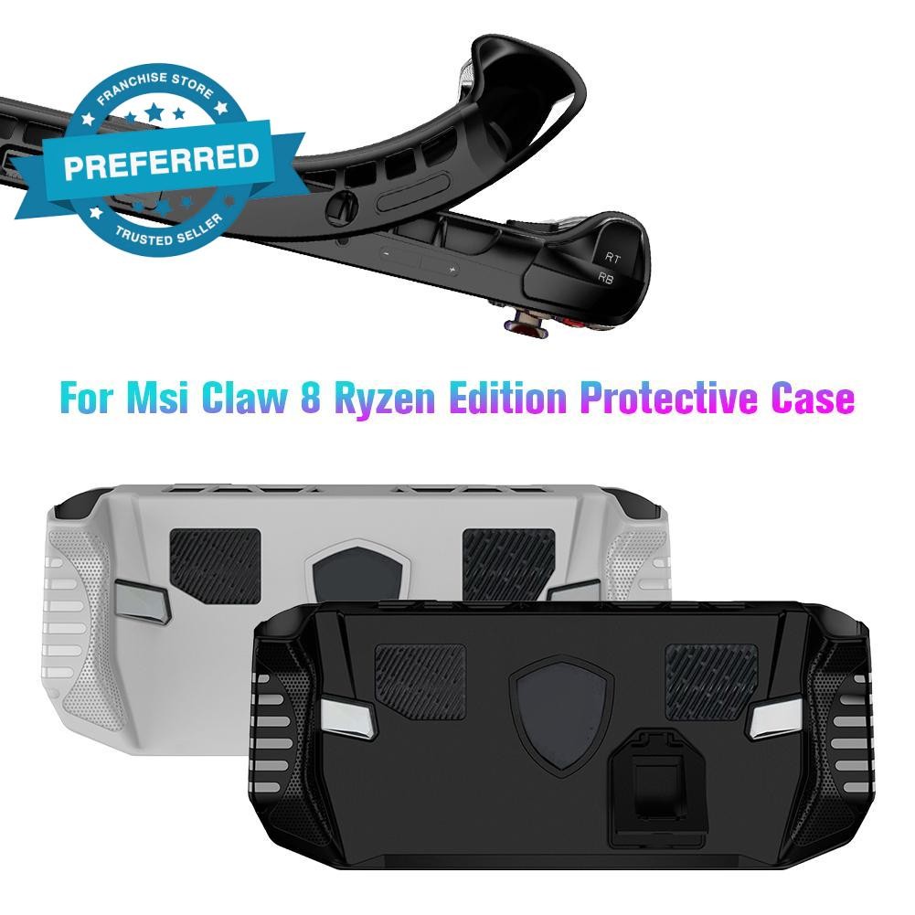 สําหรับ Msi Claw A1m Claw 8 A1+ 2025 คอนโซลมือถือกรณีสีดํากันกระแทกเกม U6h0