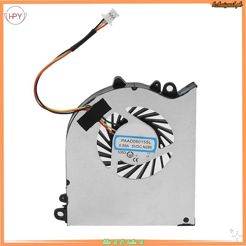 hzhaiyaa1.ph พัดลมระบายความร้อน CPU โน้ตบุ๊คสําหรับ GS60 2PC GS60 2PL GS60 2QC GS60 2QD Seires พัดลม