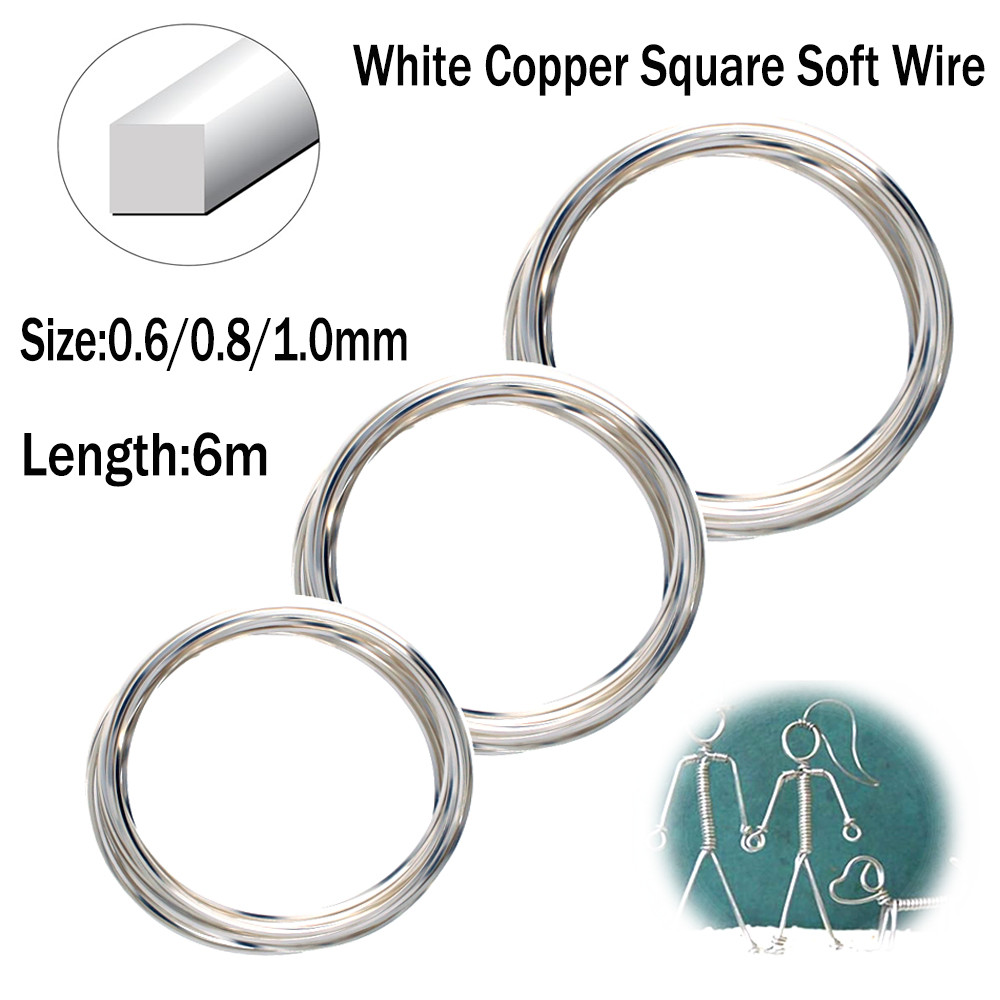 Environmentally Friendly Copper-Tin Alloy Wire for Crafting (Square & Flat)