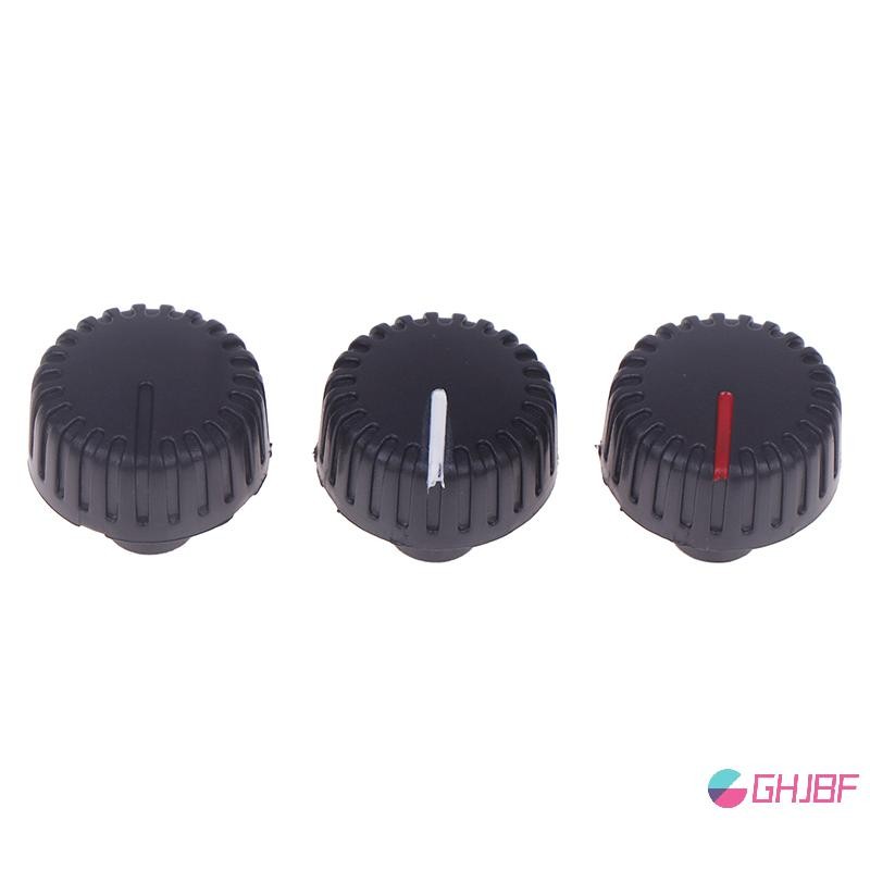 GHJBF] 5 ชิ้นพลาสติกเชื่อมลูกบิดลาย 2018 มม. Potentiometer Encoder ปุ่มพลัมดอกไม้เพลาด้านใน 6 มม.สนเ