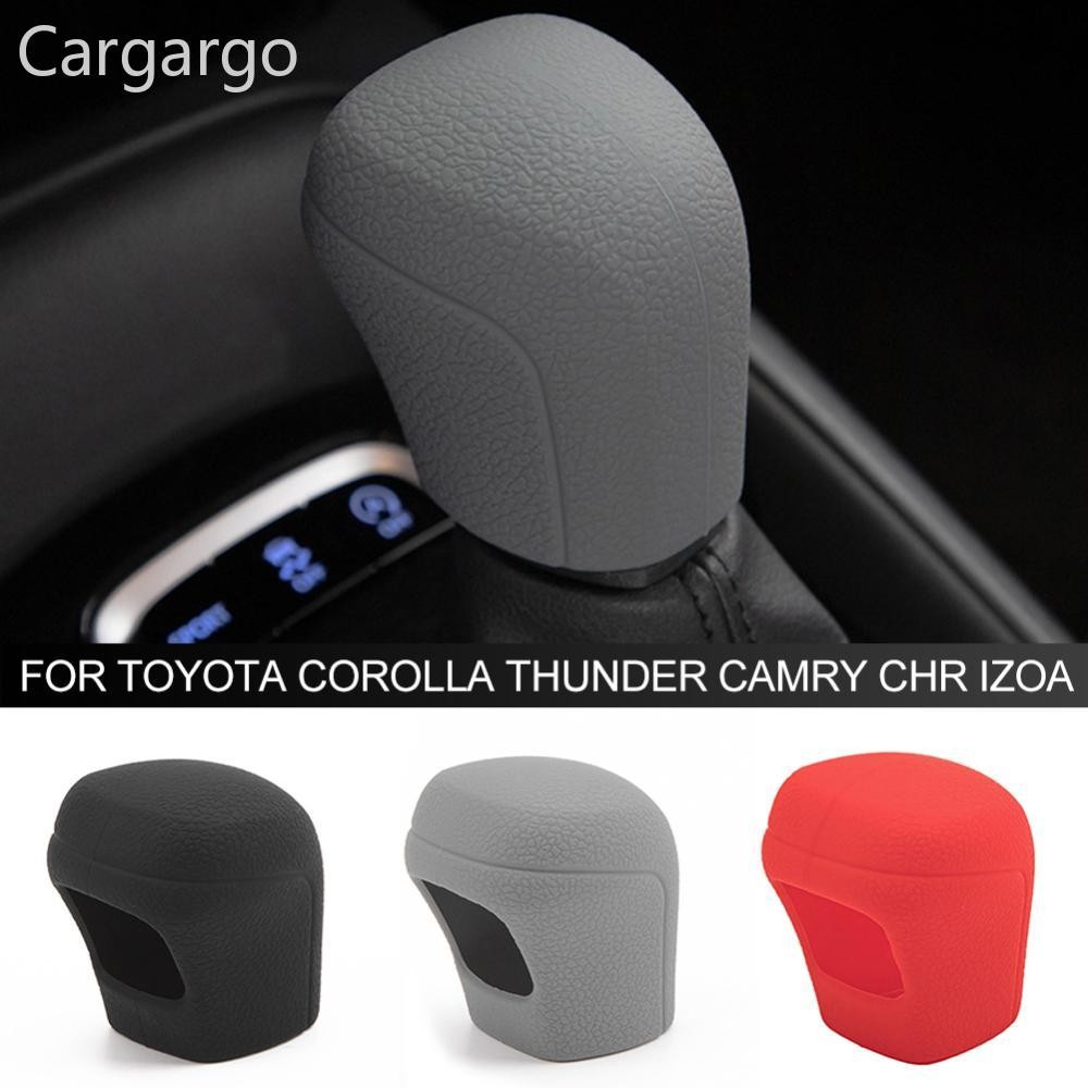 Cargargo 1 PC ซิลิโคนรถเกียร์ SHIFT COLLAR SHIFT Knob Grips ฝาครอบ SHIFT Lever ตกแต่งฝาครอบอุปกรณ์เส