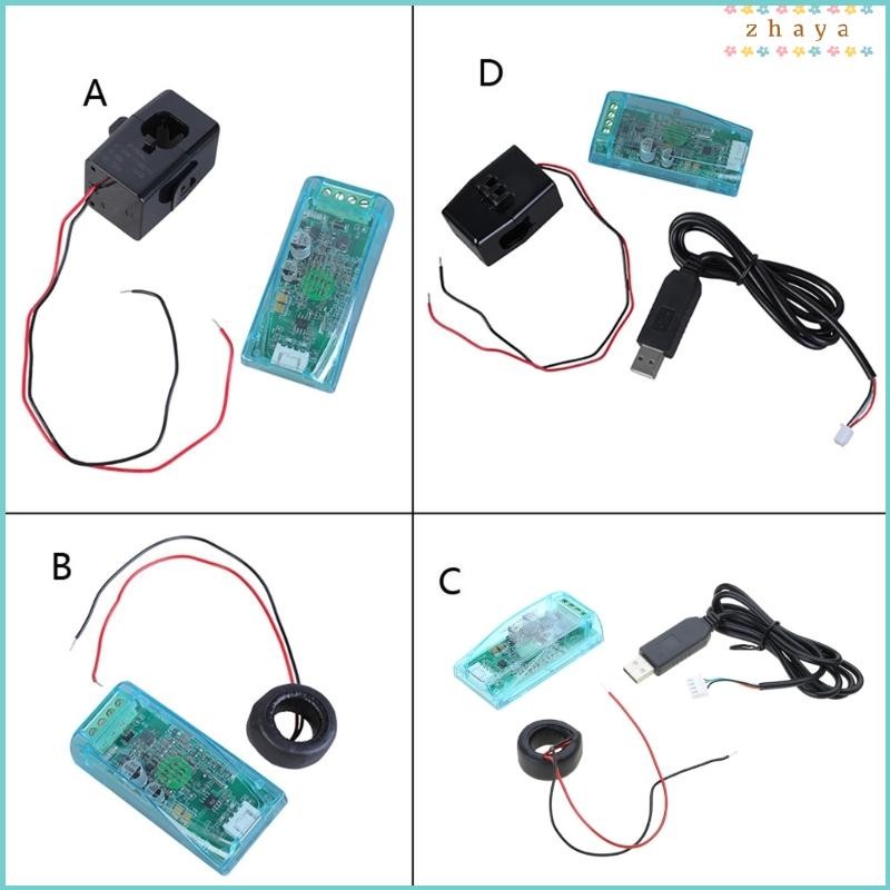ZHAYA PZEM-004T โมดูลการสื่อสารพร้อมซอฟต์แวร์ PC ตัวเหนี่ยวนําตัวเหนี่ยวนํา