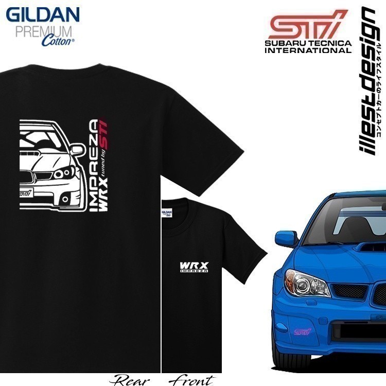 2025 fashion 23 Auto Tees : เสื้อยืดดีไซน์ Subaru WRX STI CS171 IMPRESSION WRX STI TUNED โดย STI PER