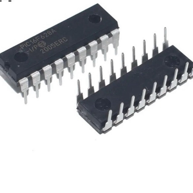 สินค้าใหม่ PIC16F628A-I/P DIP-18 PIC16F628A PIC16F628 16F628ใช้ไมโครคอนโทรลเลอร์ CMOS 8บิต