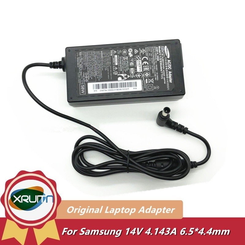 Original 14V 4.143A 4.14A 58W AC/DC Adapter Charger A5814_FPN A5814_DSM สําหรับ Samsung SyncMaster T