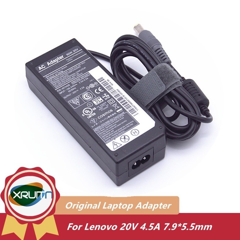 Original 20V 4.5A อะแดปเตอร์ AC แล็ปท็อปสําหรับ Lenovo Thinkpad E420 E430c E545 E425 B480 B490 T420 