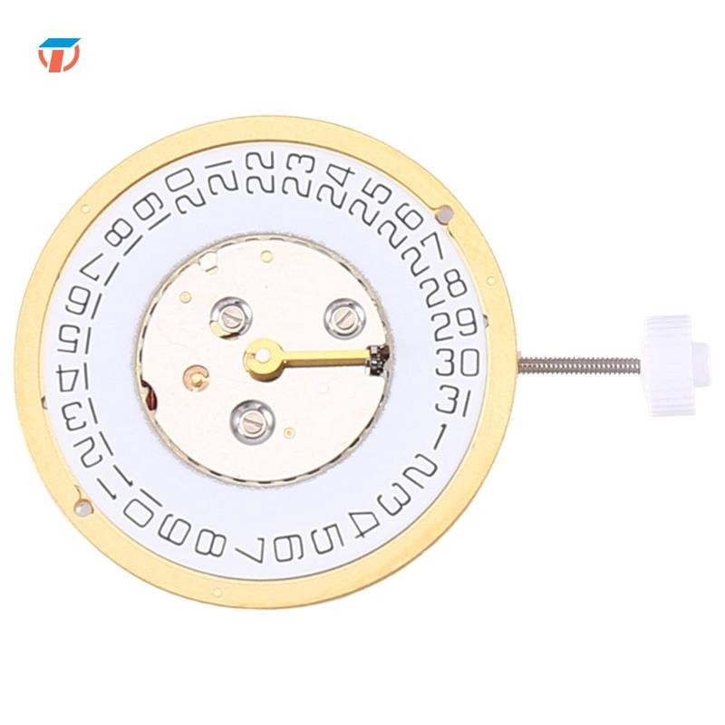 [edith_belloc.th]Quartz Movement Watch Accessories 6 Jewels for ISA 220 Movement Watch Date At 3 OCl