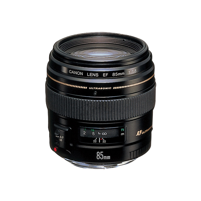 Canon EF 85mm f/1.8 USM กล้องเทเลโฟโต้ขนาดกลาง SLR เลนส์กล้อง Canon 85/1.8 Portrait โฟกัสคงที่
