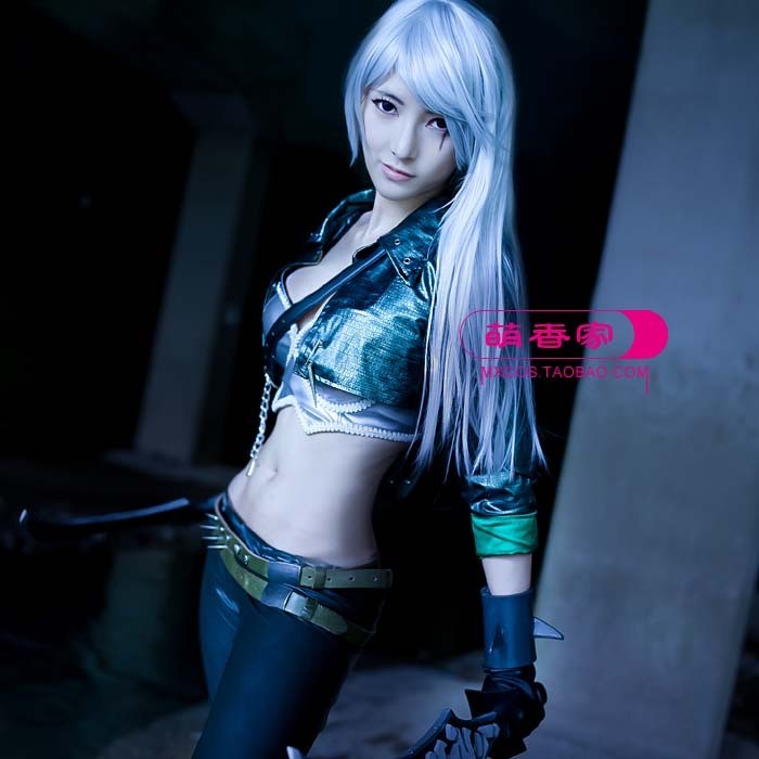 วิกผม.Cosplay Moe Xiangjia Katniss สำหรับคอสเพลย์