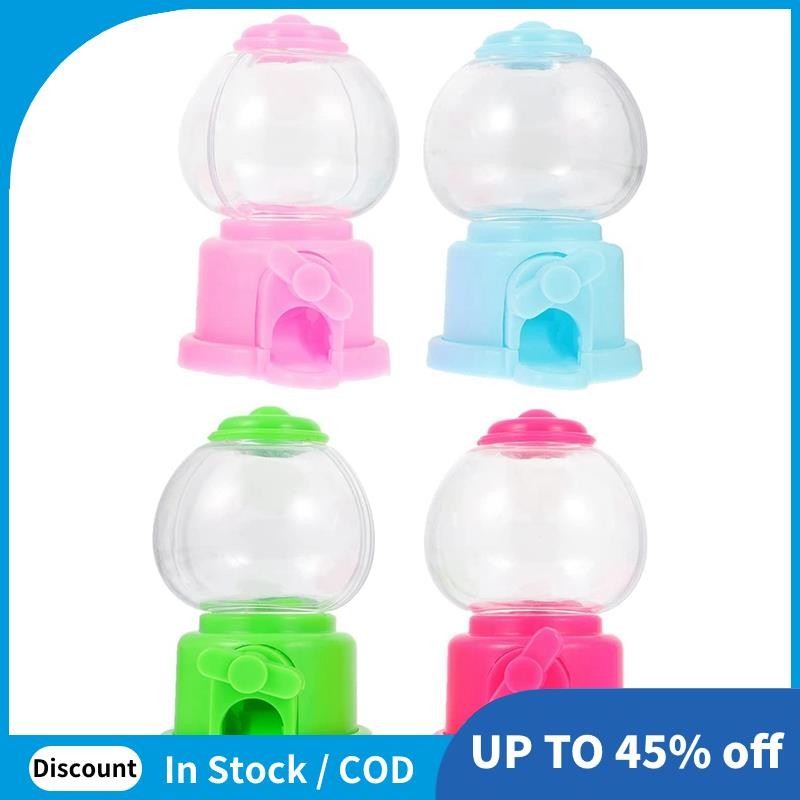 Gumball Machine Part Kit 3.7 นิ้วเครื่องกัมบอลสําหรับเด็กของขวัญปาร์ตี้ (4 แพ็ค)