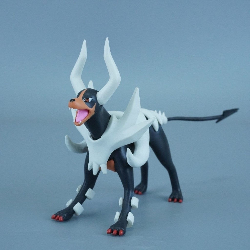 Zjy5220 Pokemon Black Luga Evolution Group Hell Dog Black Luka เดสก์ท็อปตุ๊กตาตกแต่งรูป G8SC