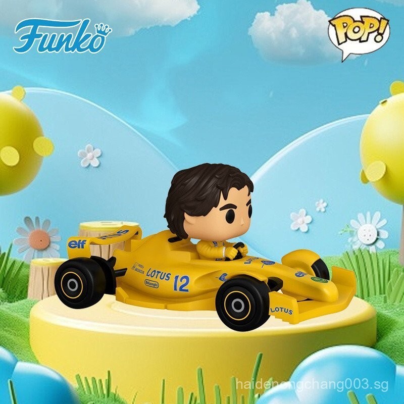 Spot Goods Funko POP F1Racing McLaren Rodas Ayrton Senna Ride Deluxe Edition เครื่องประดับ NWJV