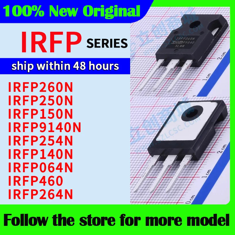 1-5PCS IRFP260N IRFP250N IRFP150N IRFP9140N IRFP254N IRFP140N IRFP064N IRFP460 IRFP264N ทรานซิสเตอร์