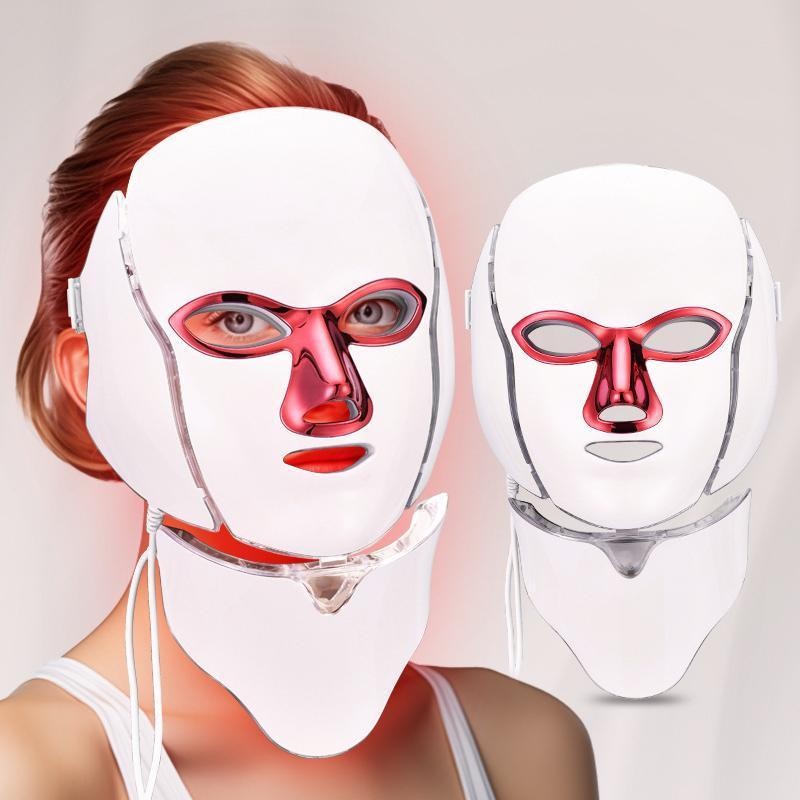 เครื่องมือความงาม Face Mask EMS Micro-Current Anti-Aging Photon Skin Rejuvenation Instrument IPL ของ