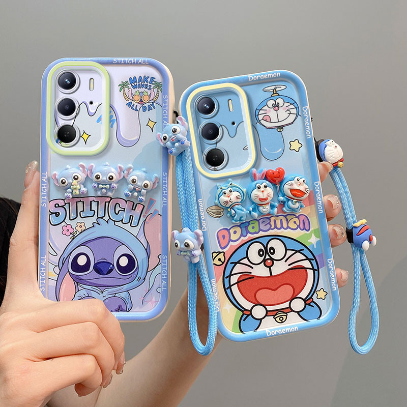 Case Realme C71 C75 C75X Cute 3D Doll เคสซิลิโคนอ่อนนุ่ม XXGZ