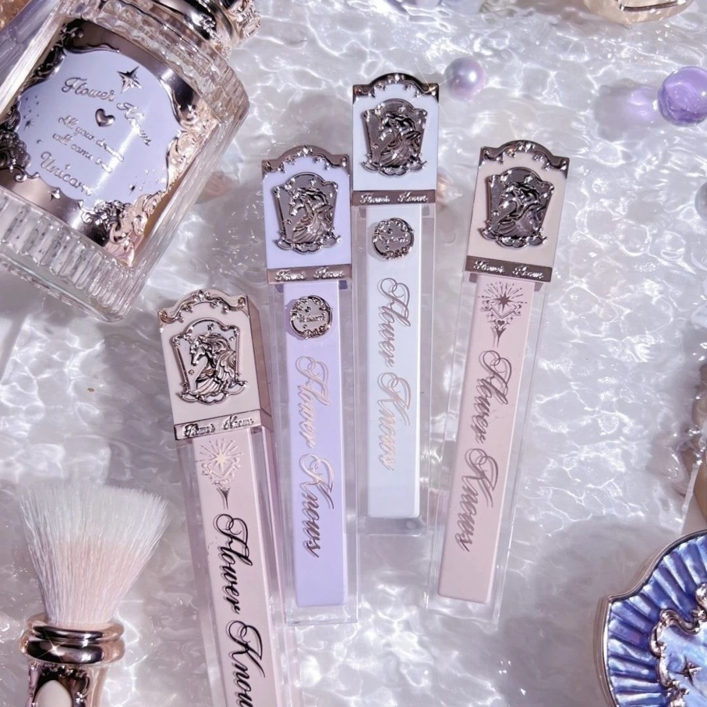 8cc Crystal Pure Red Mirror Unicorn#Jelly Lip Gloss Moisturizing Crystal Stone Flower Know Student D