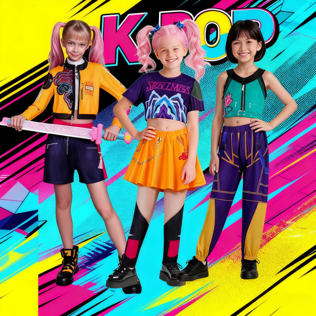 คอสเพลย์ฮาโลวีน เครื่องแต่งกายฮาโลวีนสไตล์แม่มดจากMirazo Ilumi สำหรับคอสเพลย์ K-pop และอนิเมะ