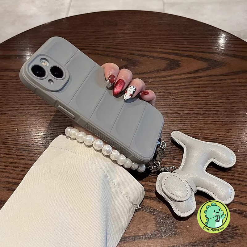 พรีเมี่ยมหนังจี้เคสโทรศัพท์โซ่มุกสําหรับOPPO A5 A5X A5i A80 A40 A40M A60 A3 Pro A3X A2 ค้นหาN3 N2 Fl