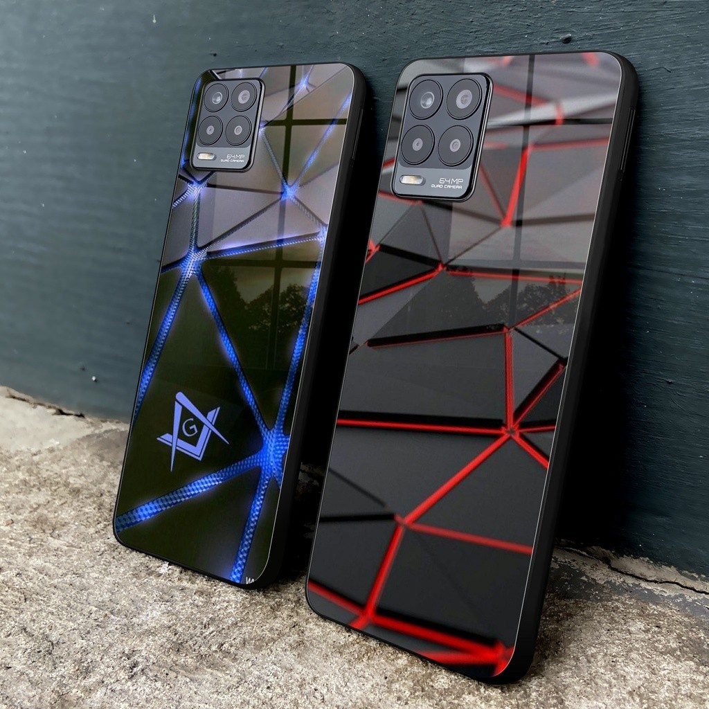 G213 กรณี Glitter Softcase Realme 8 85G c20 c21 c25 c11 c12 c15 c17/71 narzo 20 3 5/5i 5 pro 6 xt c2