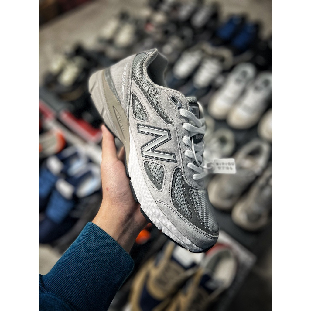 990v4 NB990 รองเท้ากีฬา 36-45 รองเท้าผ้าใบใหม่ 990v4 สไตล์วินเทจ