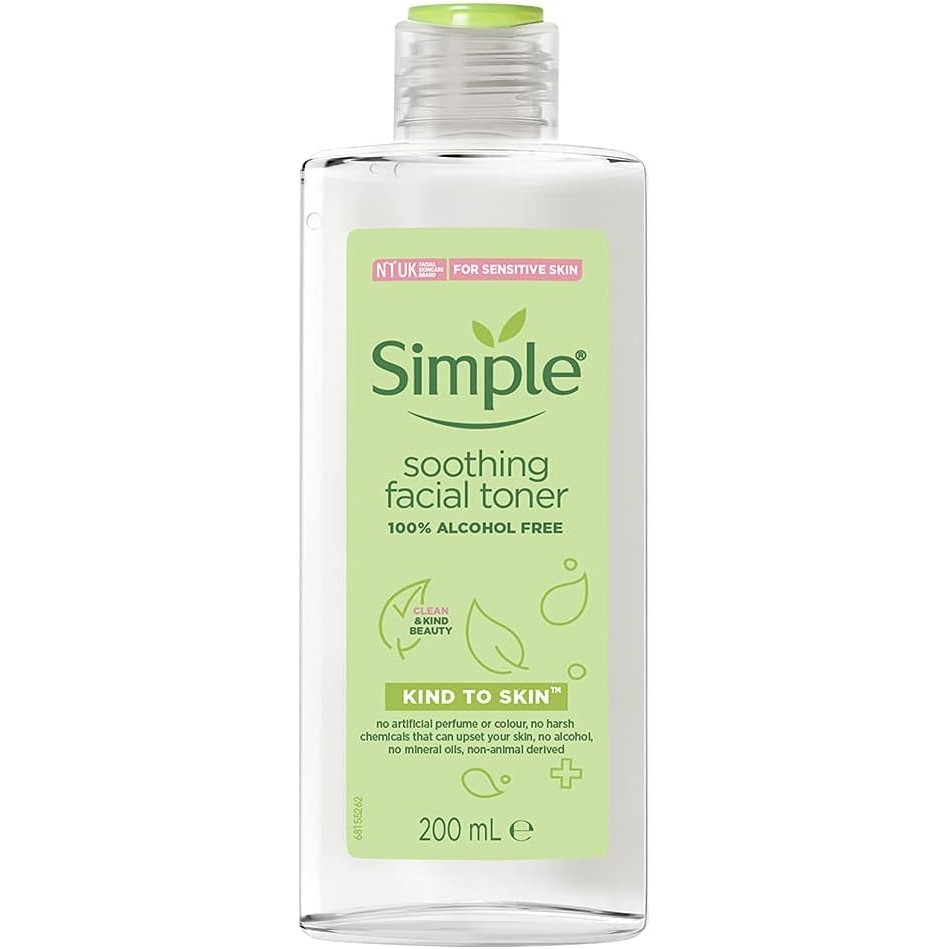 Simple Kind to Skin Facial Toner ผ่อนคลาย 6.7 Fl Oz (แพ็ค 1 ชิ้น)