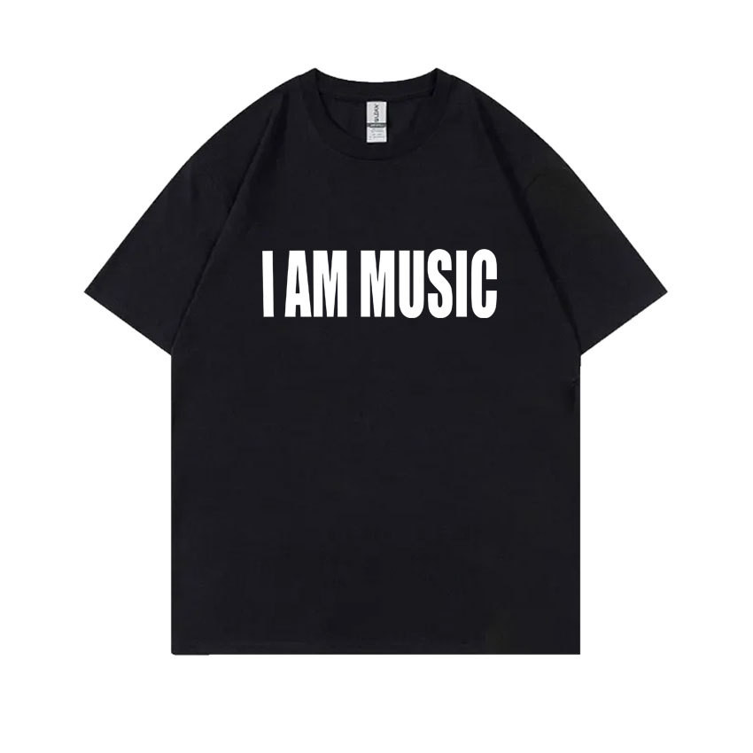 COD Playboi Carti I AM MUSIC 2025 โลโก้อัลบั้มพิมพ์ลายกราฟิก T-shi 9EYS