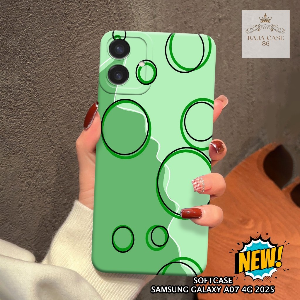 เคส HP Samsung A07 4G 2025 - Rajacase - เคส Samsung A07 4G - เคสการ์ตูน Motif - ฟิล์มกันรอยมือถือ - 