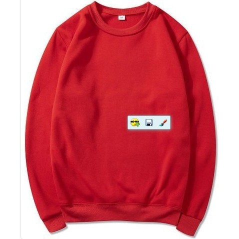 COD✅ (จัดส่งตลอด 24 ชั่วโมง) การ์ตูนเสื้อยืดแขนยาวผู้ชายพลั [ไซซ์ M-XXL] เสื้อเท่ๆ ใส่สบาย สําหรับผู้ชาย - รูปที่ 6