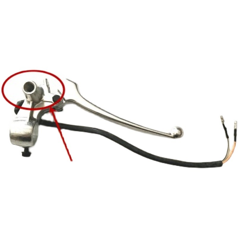 เหมาะสําหรับ Haojue Happy HJ110/A/E/HJ110-2/2A/2C/2D รถจักรยานยนต์เบรคหน้าจับกระจก