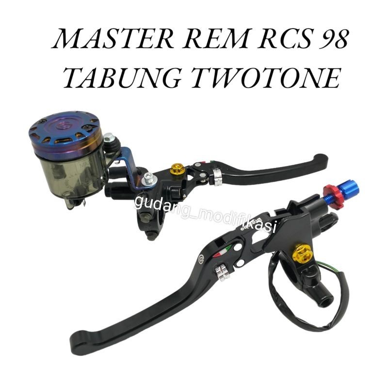 ขวาและเบรคอัลลอยด์ RCS 98 PLUS BIGSMOKE TWOTONE TUBE