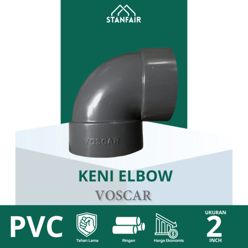 Voscar Keni Elbow 2" / Knee Elbow 2" / Elbow Pvc 2 Inch Voscar