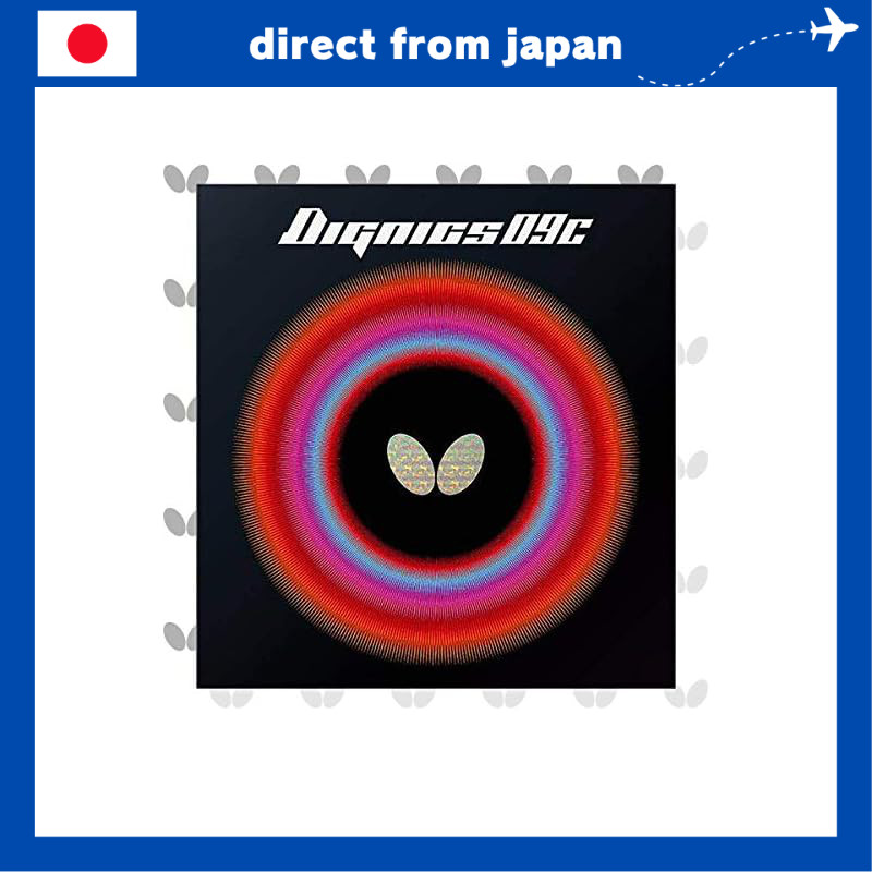 Butterfly Table Tennis Rubber Dignics 09C Sticky High-Tension Reverse Rubber 06070