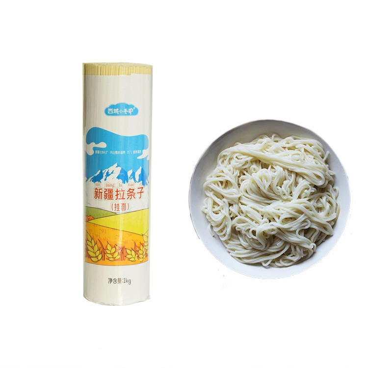 Xinjiang Non-Handmade Ramen Noodles Old Qitai Zhen Ramen Round Noodles Non-Hand Rolling Noodles Pure