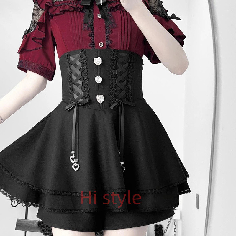 กระโปรงเอวสูงสไตล์ Jirai kei และ Lizlisa จากแบรนด์Dearmylove