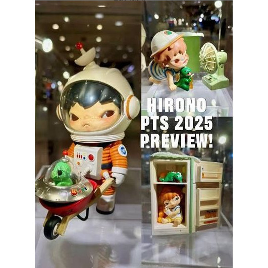 [ของแท้] POPMART HIRONO 2025 Beijing PTS Exhibition Limited Figure