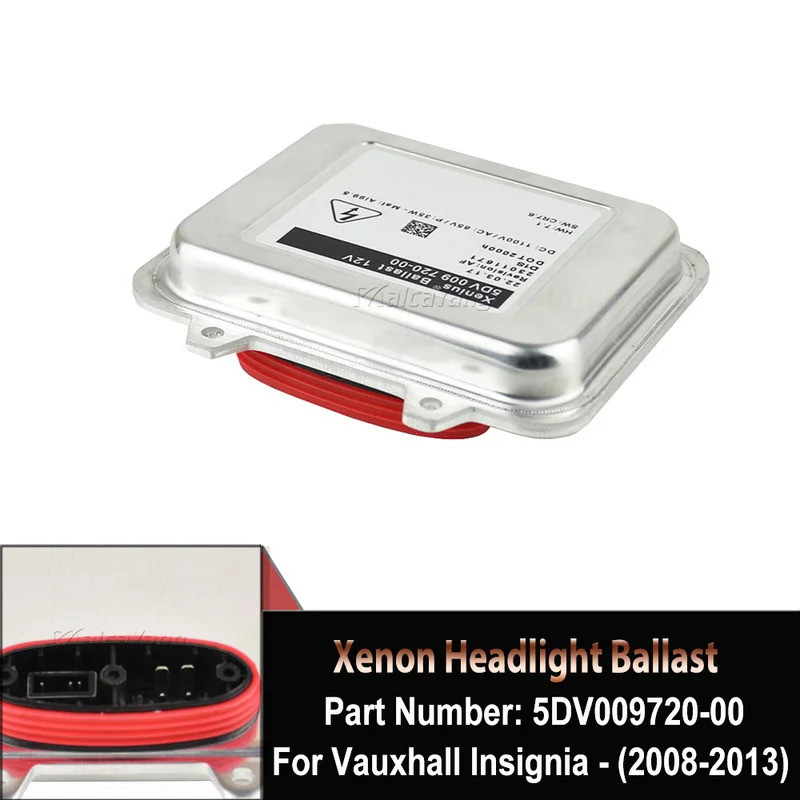 ใหม่ บัลลาสต์ไฟหน้าซีนอน 5DV009720-00 5ดีวี 009 720 00 1232335 5ดีวี00972000 สําหรับ Opel Astra J In