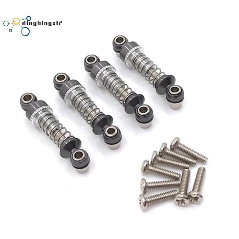 Damper โลหะ 4 ชิ้นสําหรับ  284131 K969 K979 K989 K999 P929 P939 1/28 RC รถอะไหล่อัพเกรด