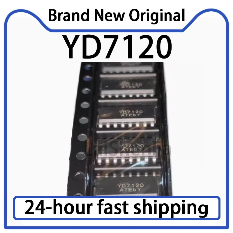 1PCS YD7120 เปลี่ยน IRS2092STRPBF พร้อม IC เสียง CSC3120 ดั้งเดิมในสต็อก