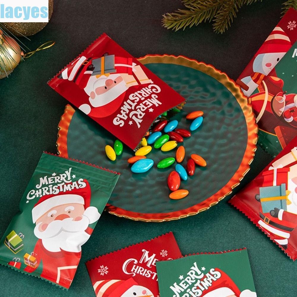 LACYES Cookie Hot Seal Bags เครื่องทําขนมปัง Chocolate Baking Nougat Biscuit Party Decor