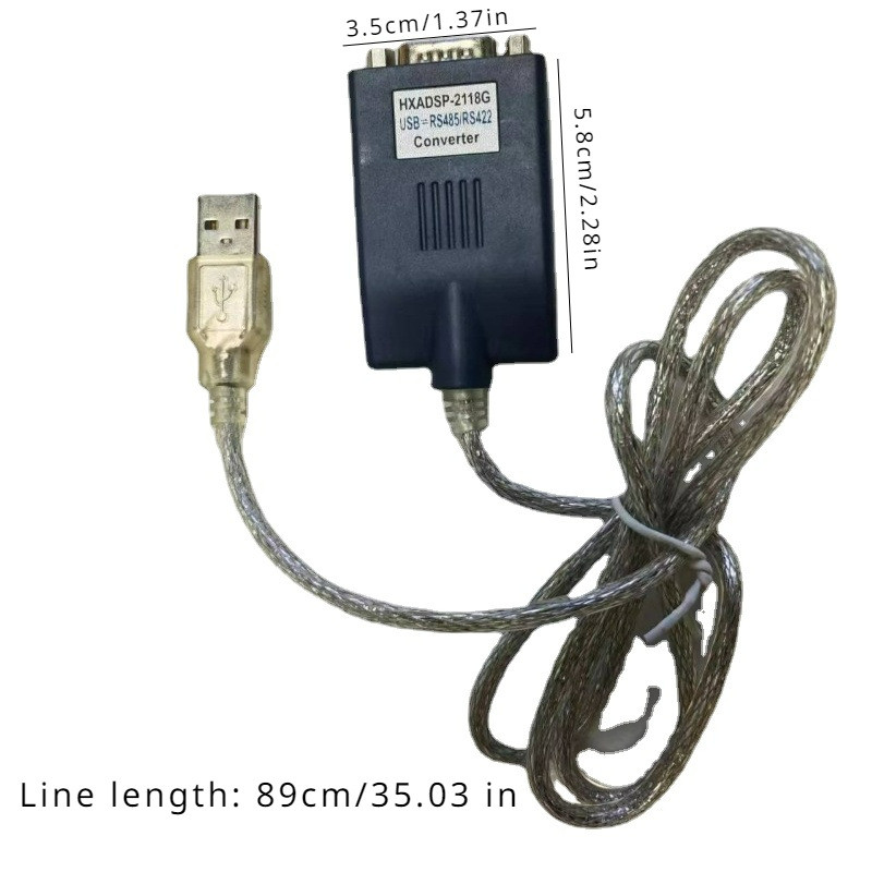 ตัวแปลง HXAD USB2.0 ถึง 485/422 ตัวแปลงโปรโตคอลการสื่อสาร USB เป็น RS485 พร้อมไฟ