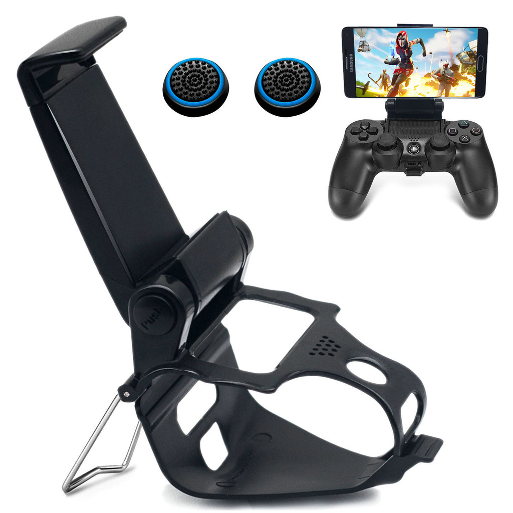 P PS4 Handle Phone Holder P4 Handle Clip Universal Game Support Frame สําหรับโทรศัพท์มือถือทุกรุ่นปร