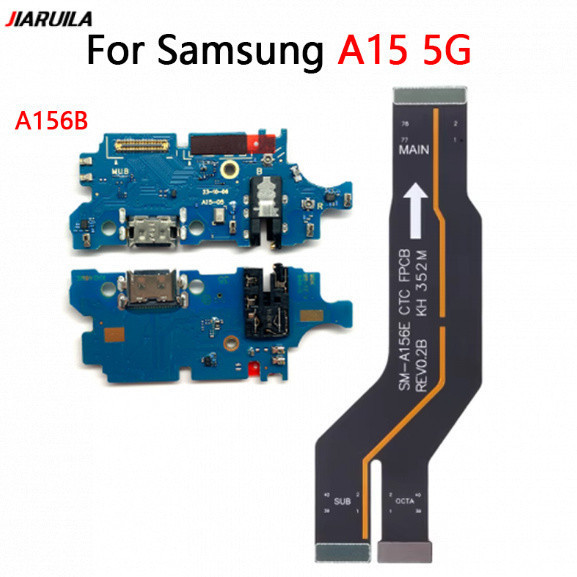 สําหรับ Samsung Galaxy A15 5G แท่นชาร์จ + เมนบอร์ดหลัก Flex Cable