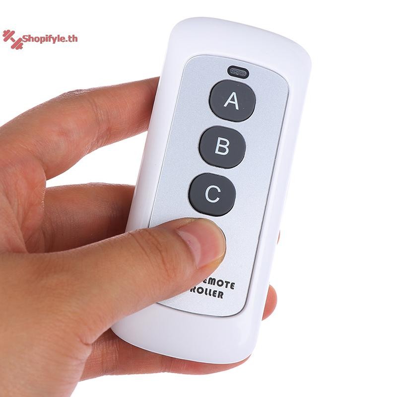 Shopifyle 1 PC 433MHz 4 ปุ่ม EV1527 รหัสรีโมทคอนโทรลสวิตช์เครื่องส่งสัญญาณคีย์ไร้สาย th