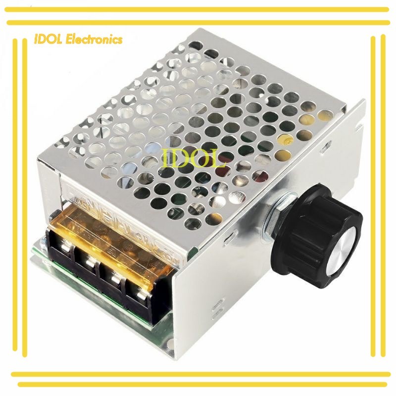 ส่งงจาก  กทม 4000W AC 110V-220V SCRปรับมอเตอร์ควบคุมDimming Dimmersแรงดันเข้าhigh-power ร้านส่งในวัน