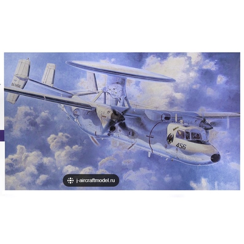 Hasegawa Static Assembly รุ่น 01560 1/72 E-2C Island National Hawkeye