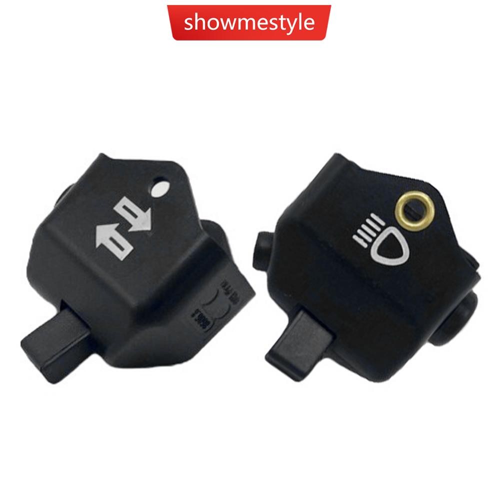 SES ปุ่มสวิทช์แฮนด์รถจักรยานยนต์ตัวบ่งชี้ไฟเลี้ยว 40.1x44.8 มม. & 40.1x46.1 มม.สําหรับ Simson S50/S5